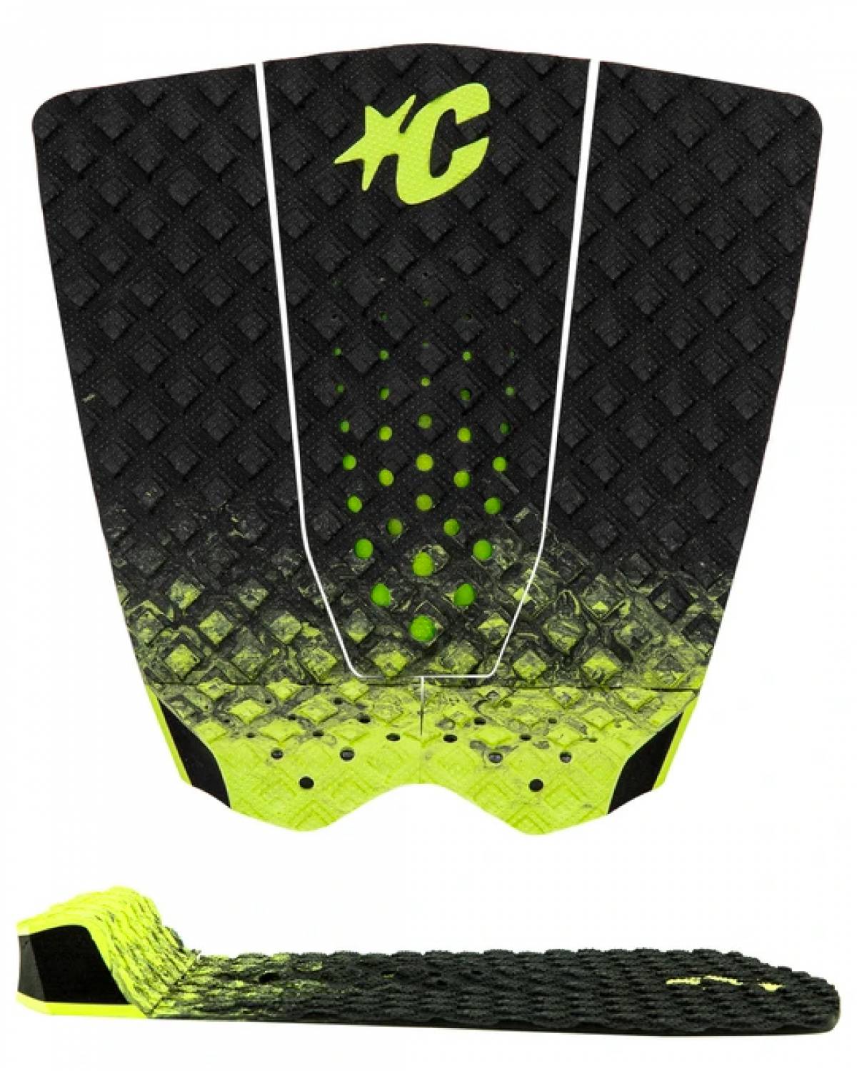 Griffin Colapinto Lite Tail Pad - Black Fade Lime