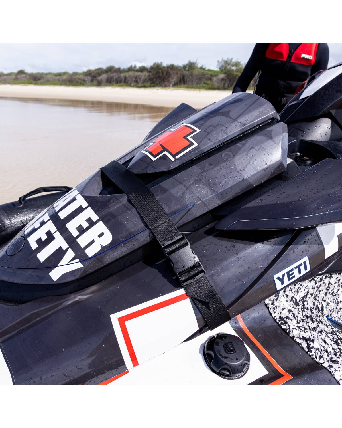 Jet Ski Hatch Strap - All Black