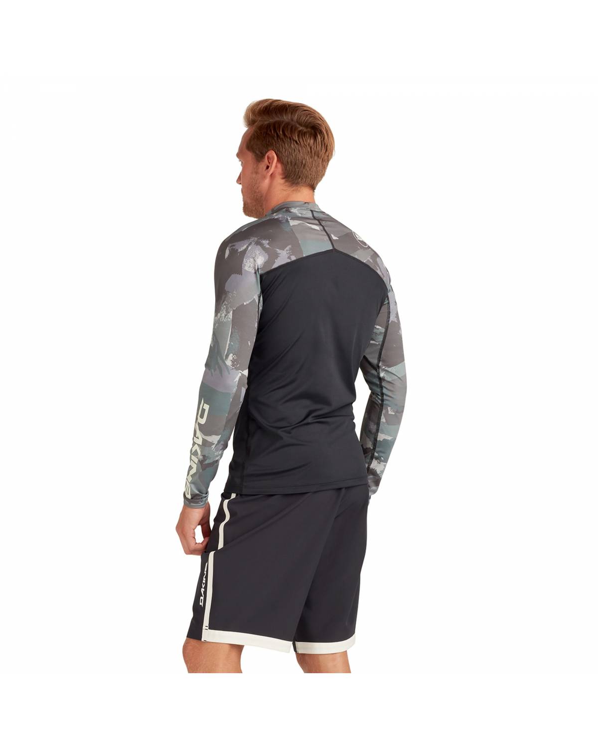 HD Snug Fit Long Sleeve Rashguard Crew - Apex Camo Small 