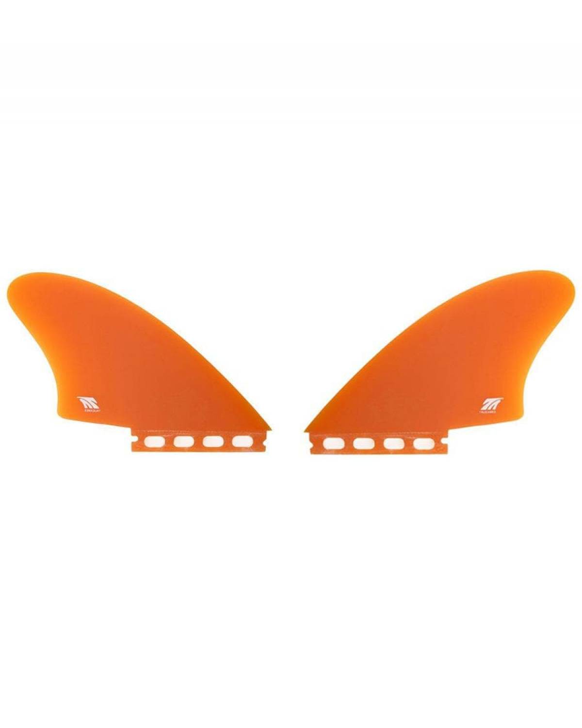 True Ames Hobie Fish Surfboard Fins - orange (Futures) 2 fins