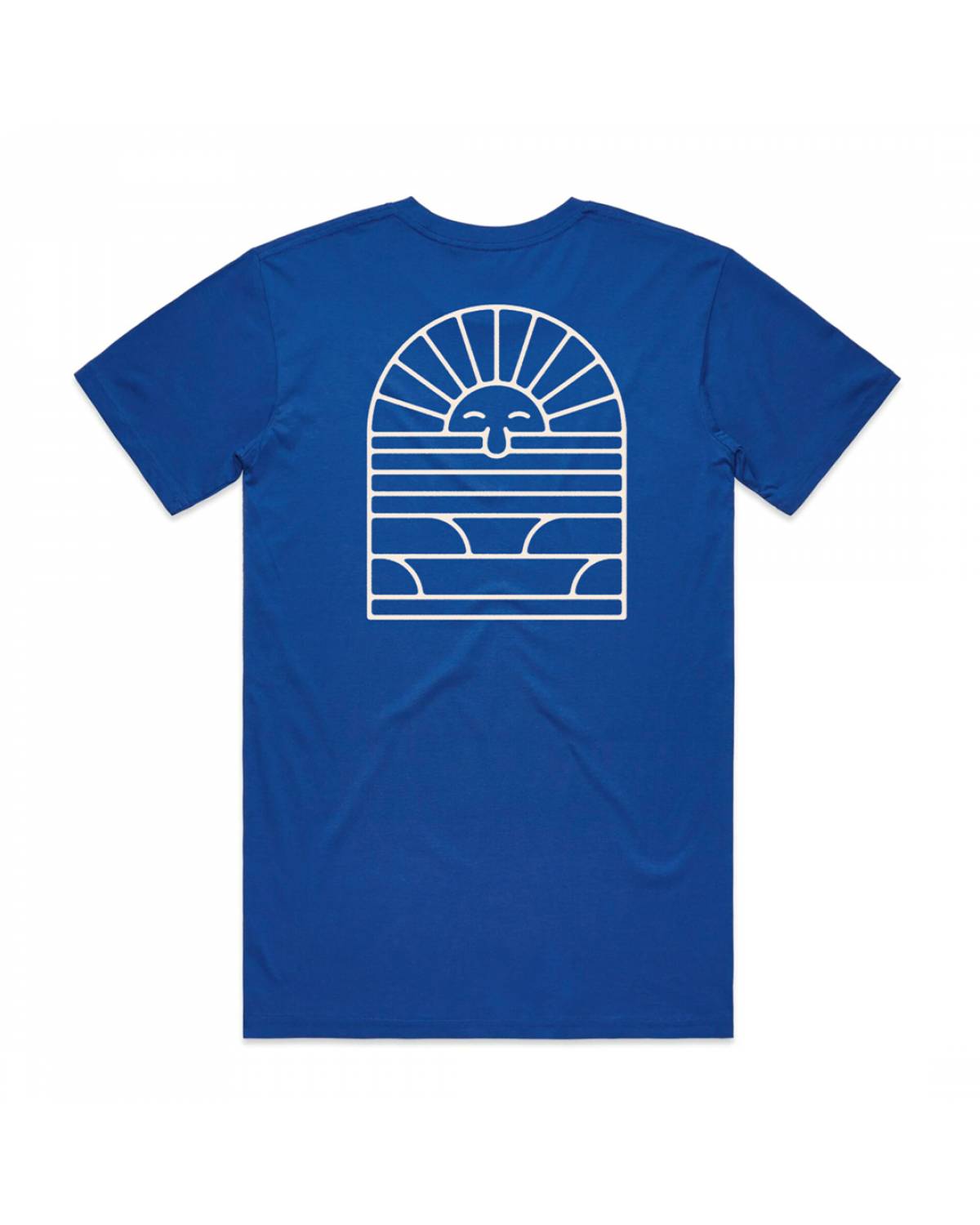 Boardcave Huey Tee - Blue - back