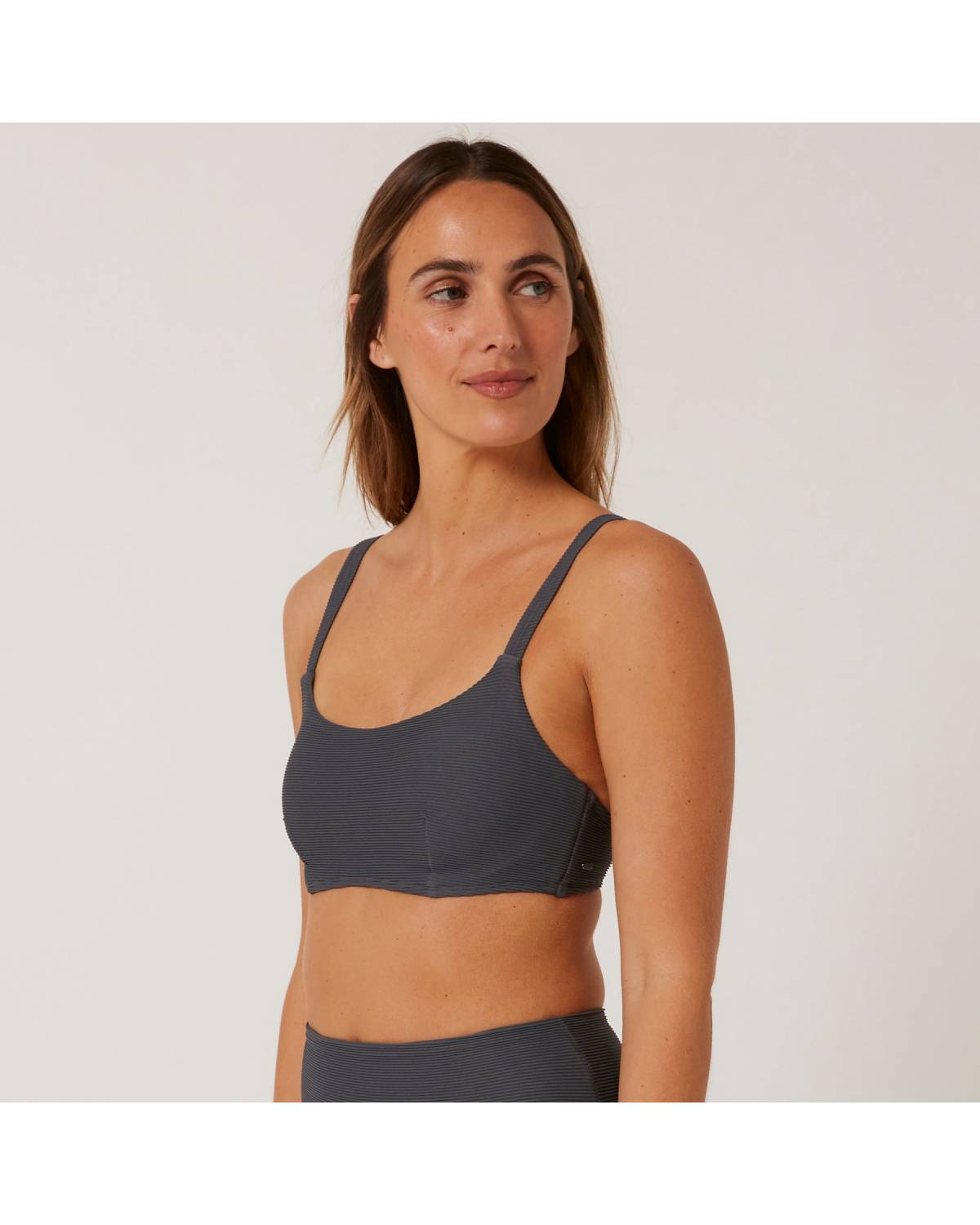 Hyams-Rib Bralette Top