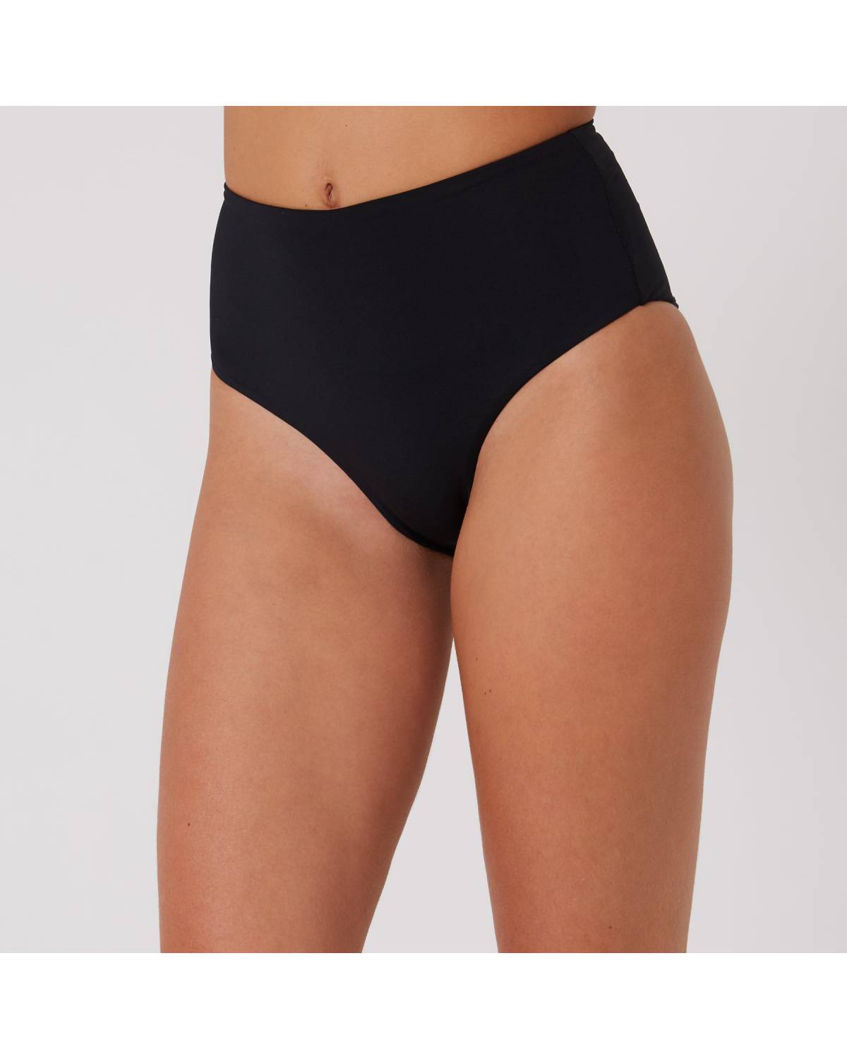 Hyams Retro High Pant Black Front Angle