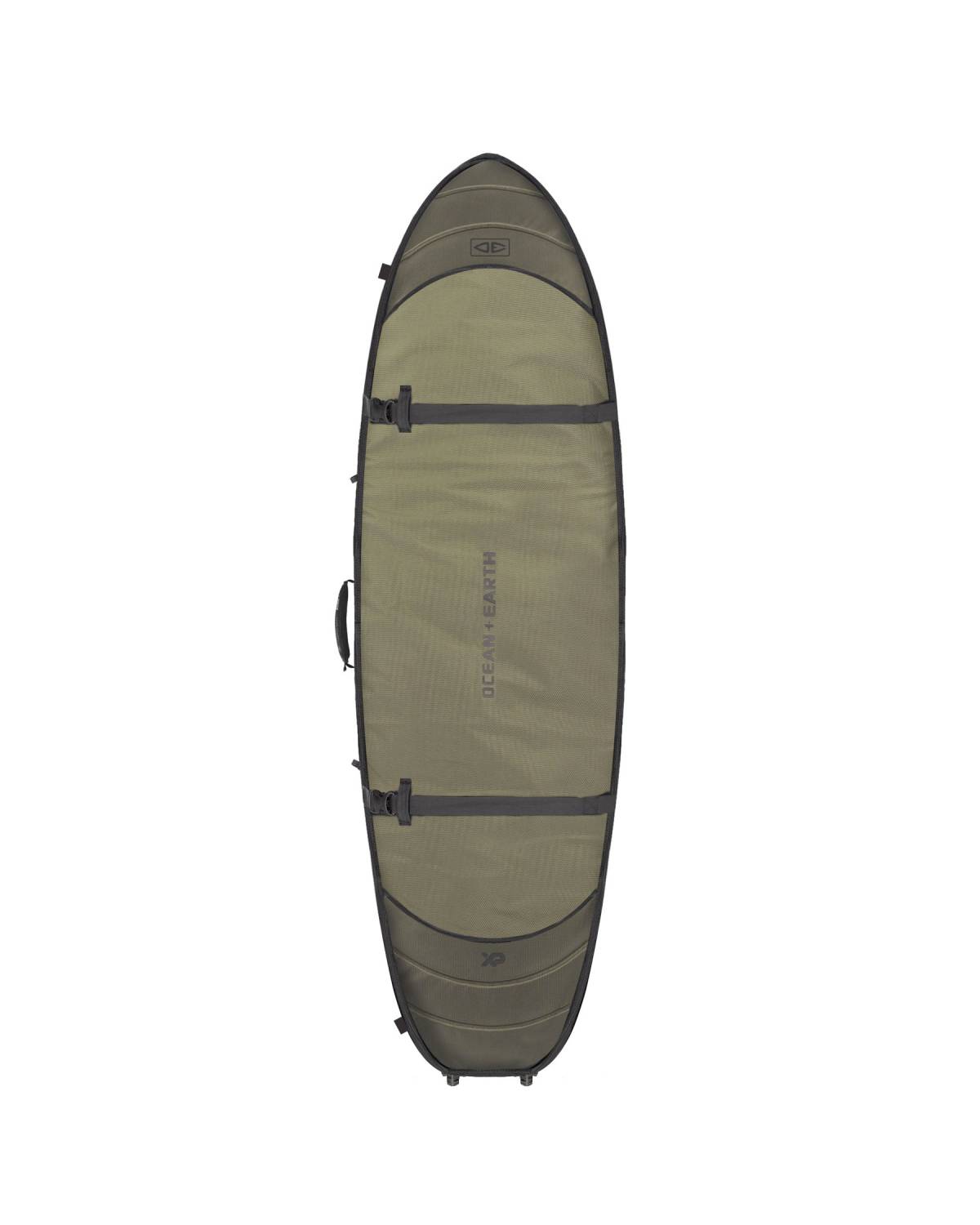 Hypa Fish/Short Travel Cover Wheel - 3 Board - Khaki