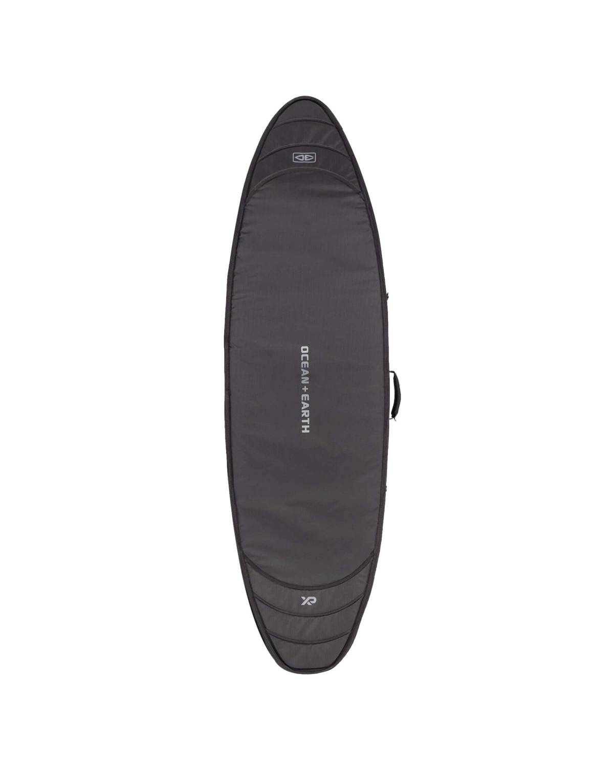 Hypa Shortboard Travel Cover - 2 Board - Black