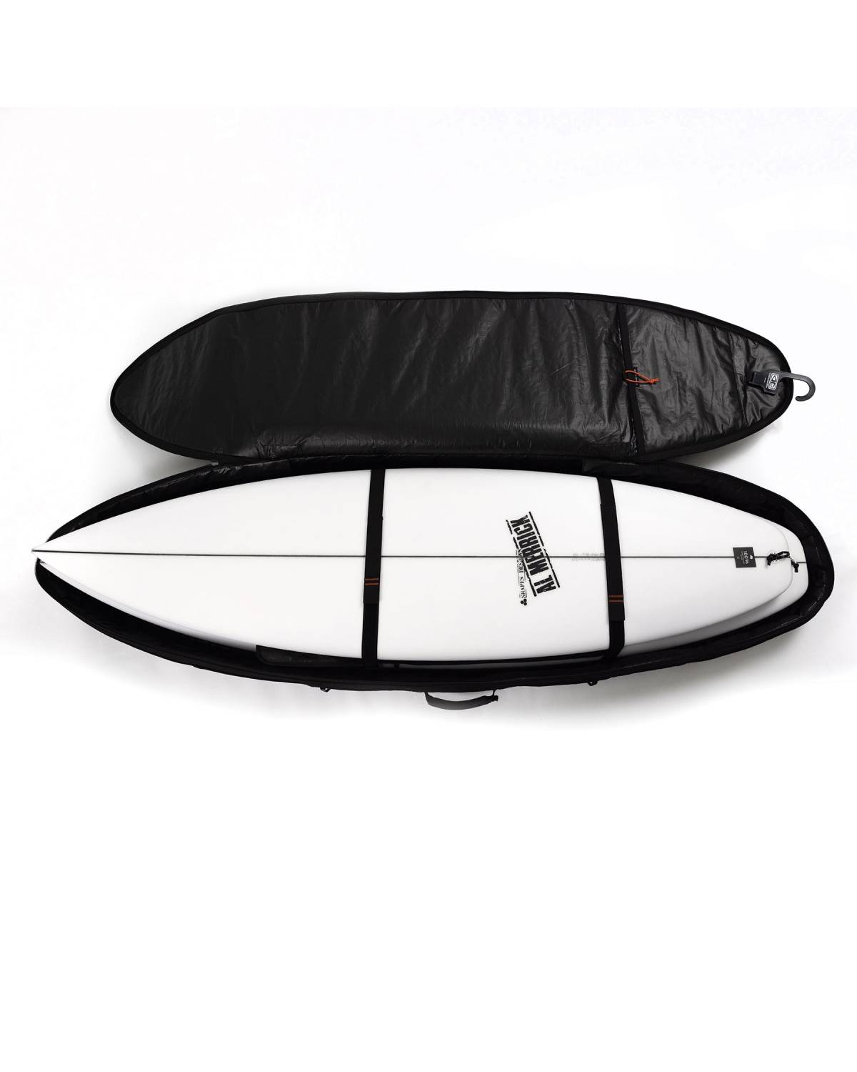 Hypa Shortboard Travel Cover - 3 Board - Black 
