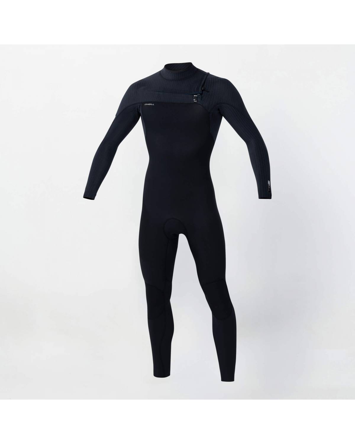HyperFreak 3/2+ Steamer Chest Zip Wetsuit - Black