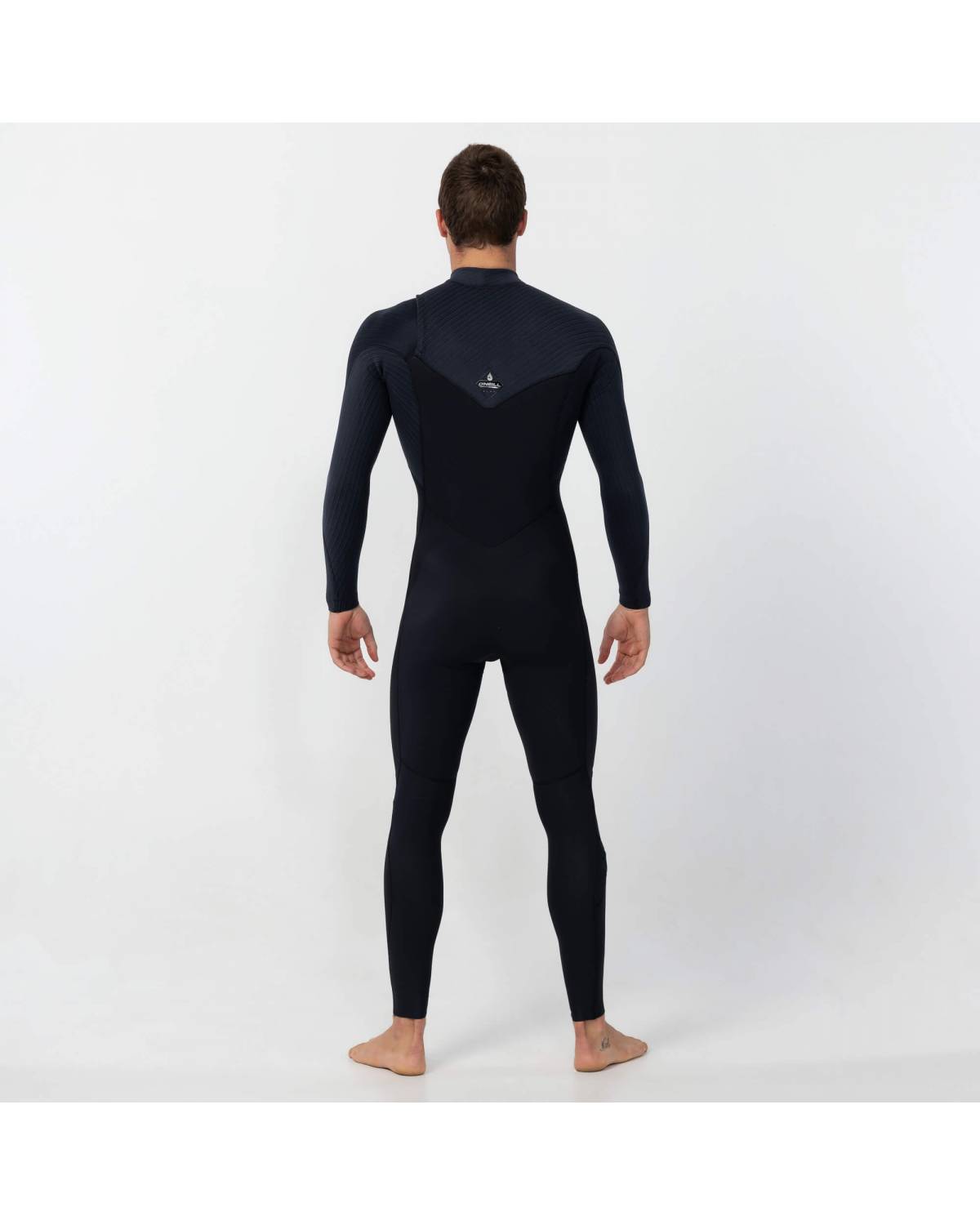 HyperFreak 3/2+ Steamer Chest Zip Wetsuit - Black