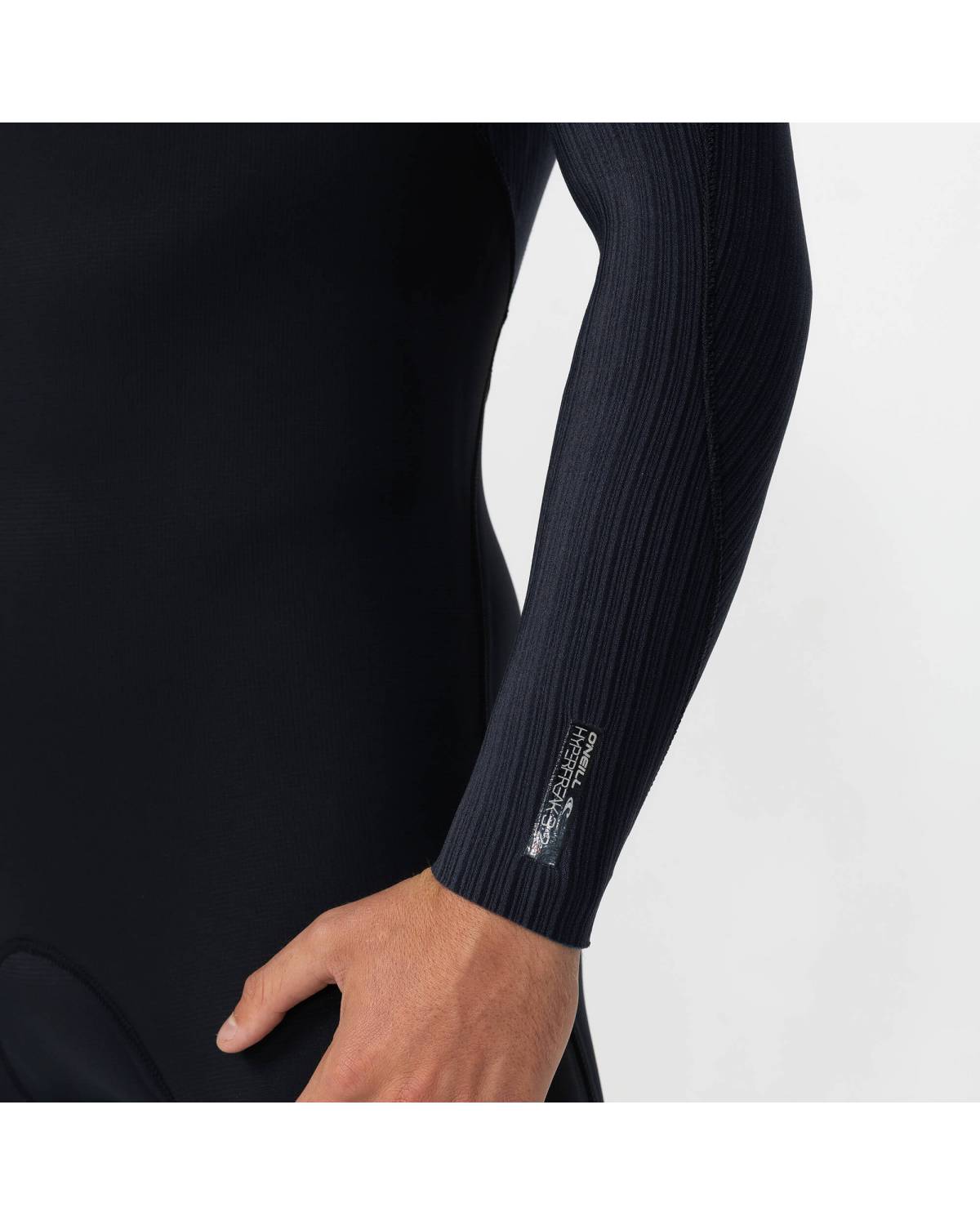 HyperFreak 3/2+ Steamer Chest Zip Wetsuit - Black