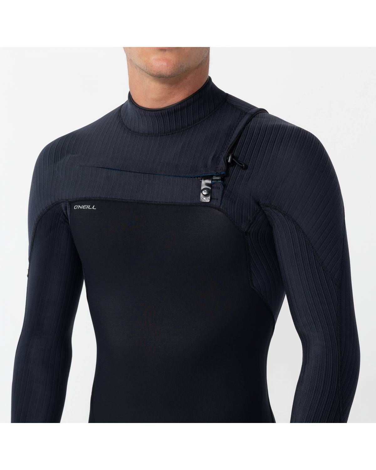 HyperFreak 3/2+ Steamer Chest Zip Wetsuit - Black
