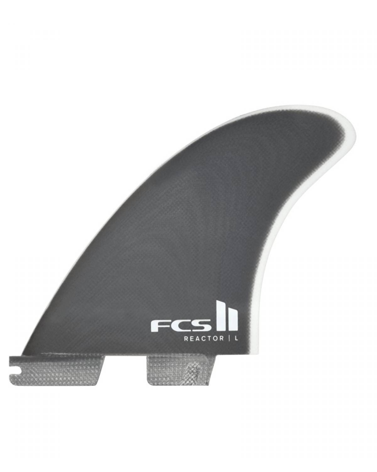 FCS II Reactor PG Tri Fins - Grey - Large