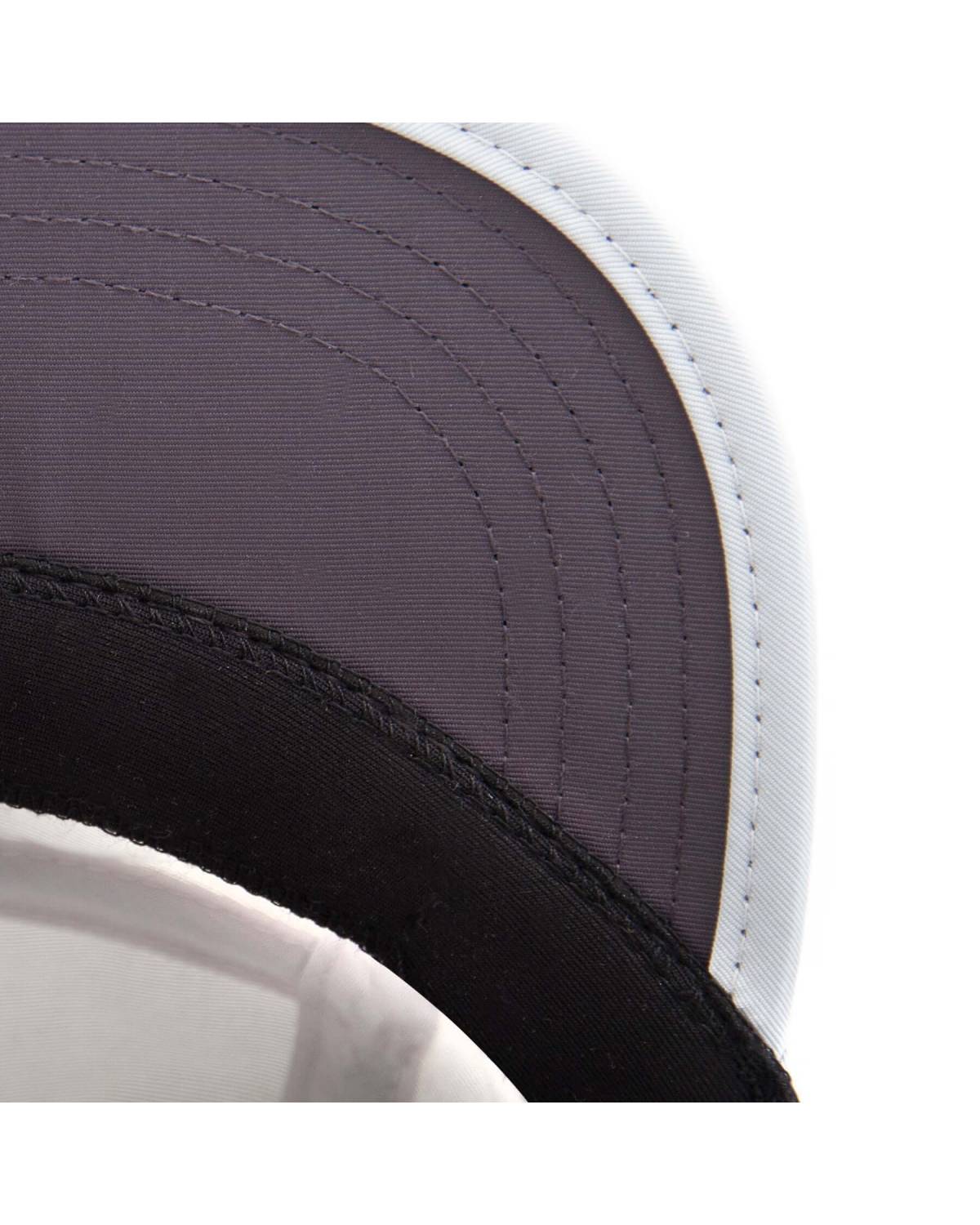 Indo 5 Panel Surf Cap - White Marle