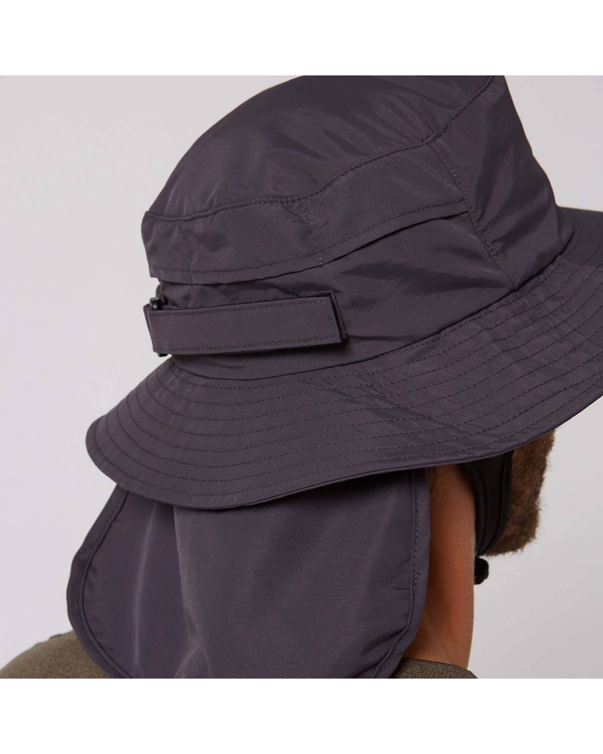 Indo Stiff Peak Surf Hat - Charcoal