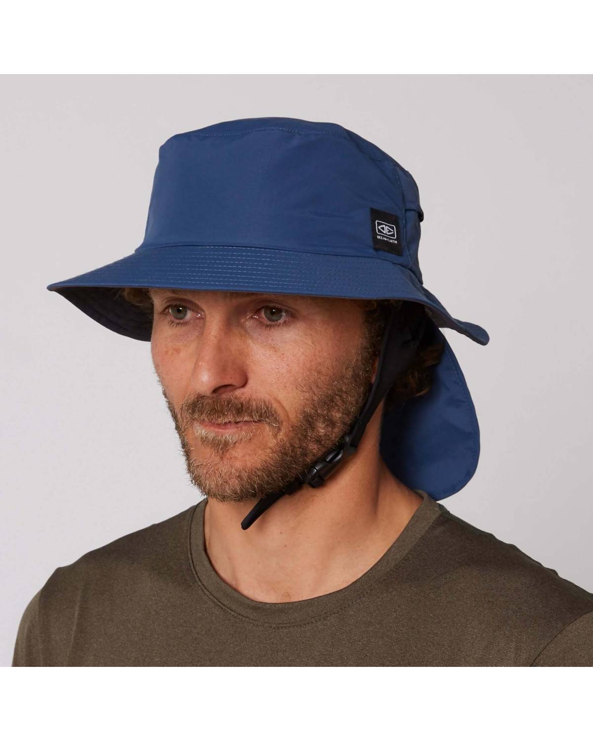 Indo Stiff Peak Surf Hat - Navy