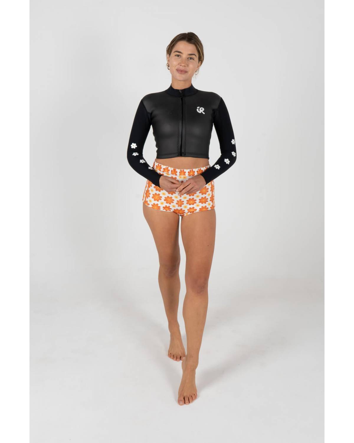 Inner Relm Happy Rider Crop Vest front