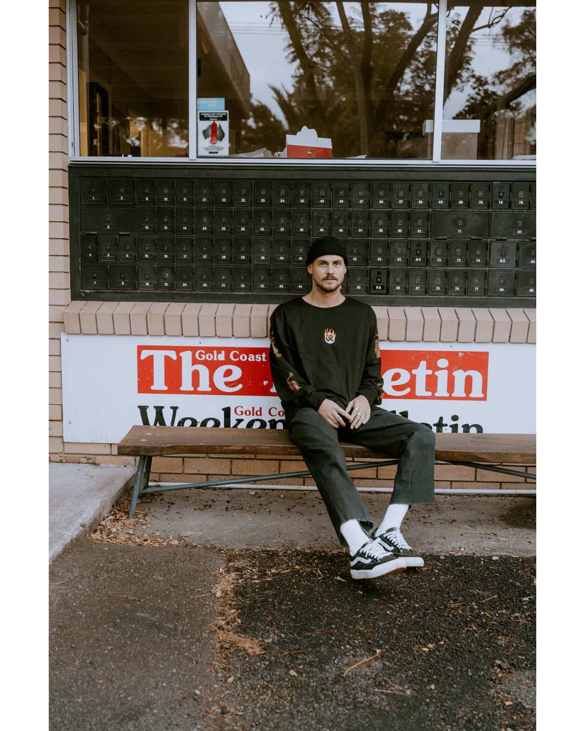 Inner Relm Bonfire Long Sleeve Hemp Tee 