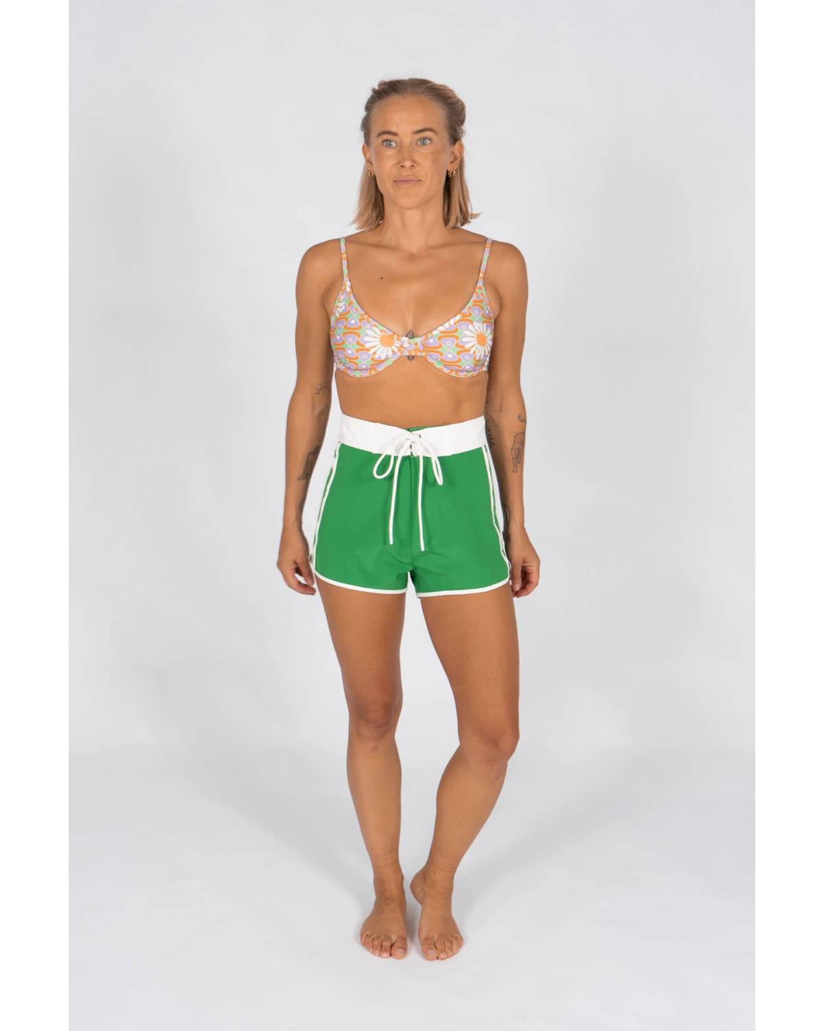Inner Relm BoogieTime Boardshorts - Green front