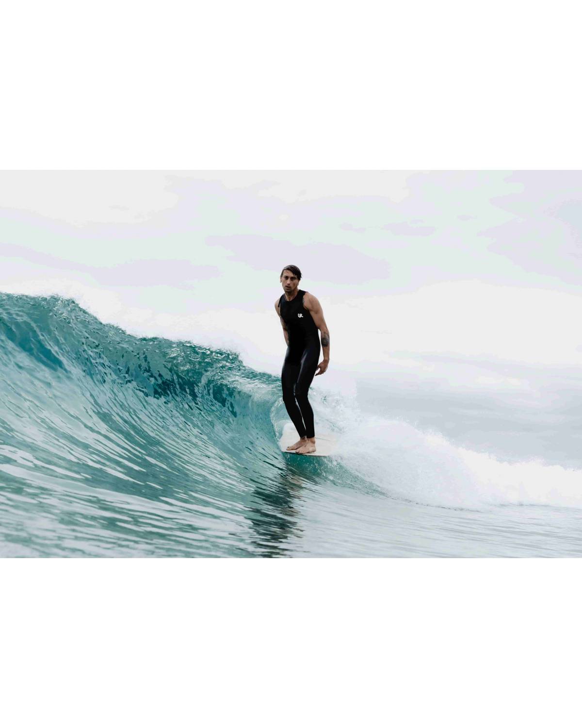 Inner Relm Daddy 3mm Long John Wetsuit model surfing