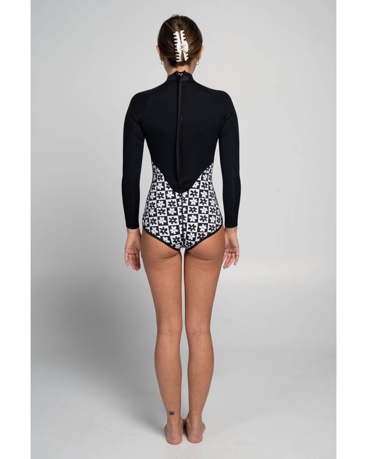 Inner Relm Daisy Venom 2mm Springsuit - Chequer back