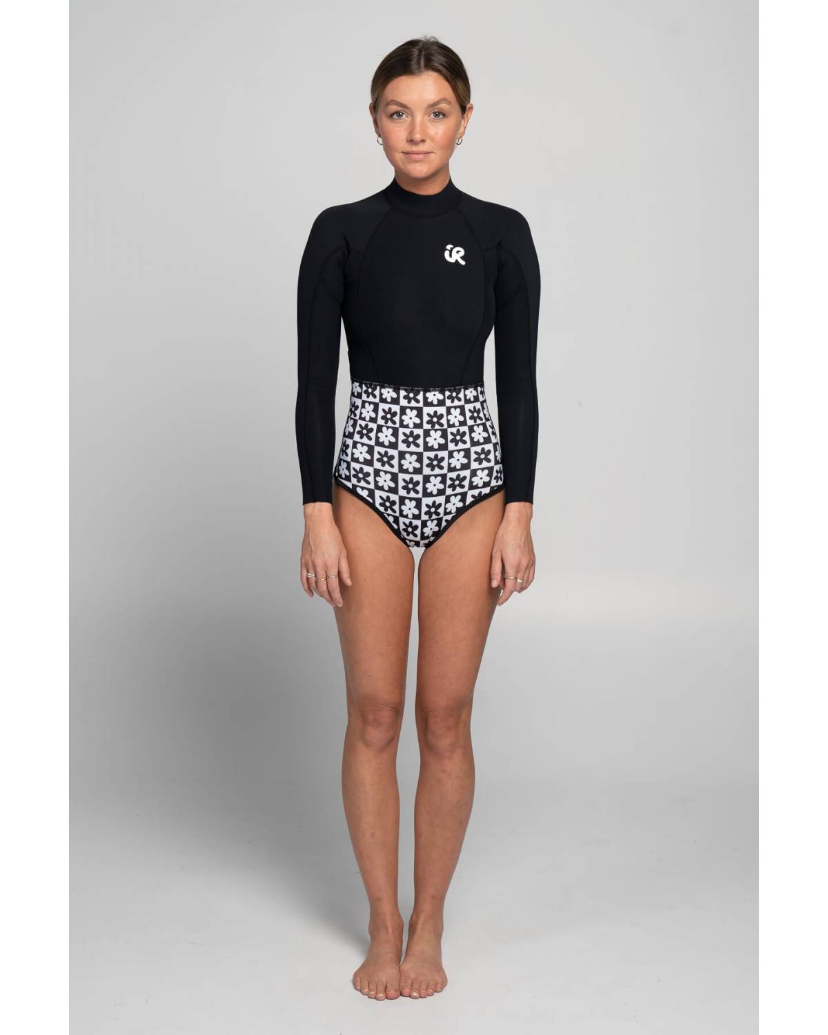 Inner Relm Daisy Venom 2mm Springsuit - Chequer front