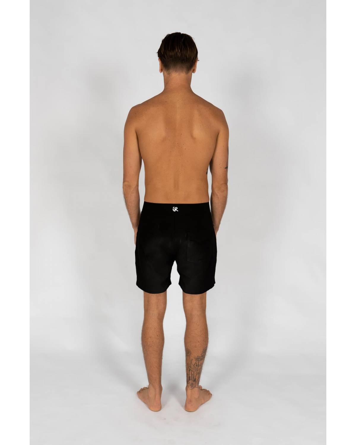 Inner Relm Swoopy Boys Trunks back on model
