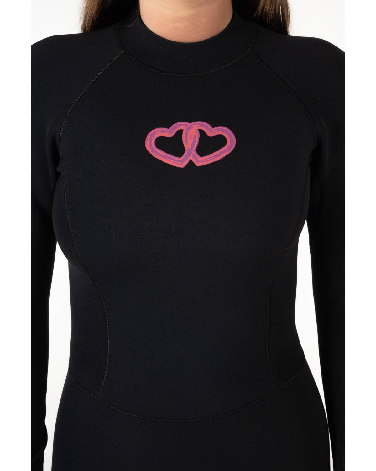 Close-up of chest logo