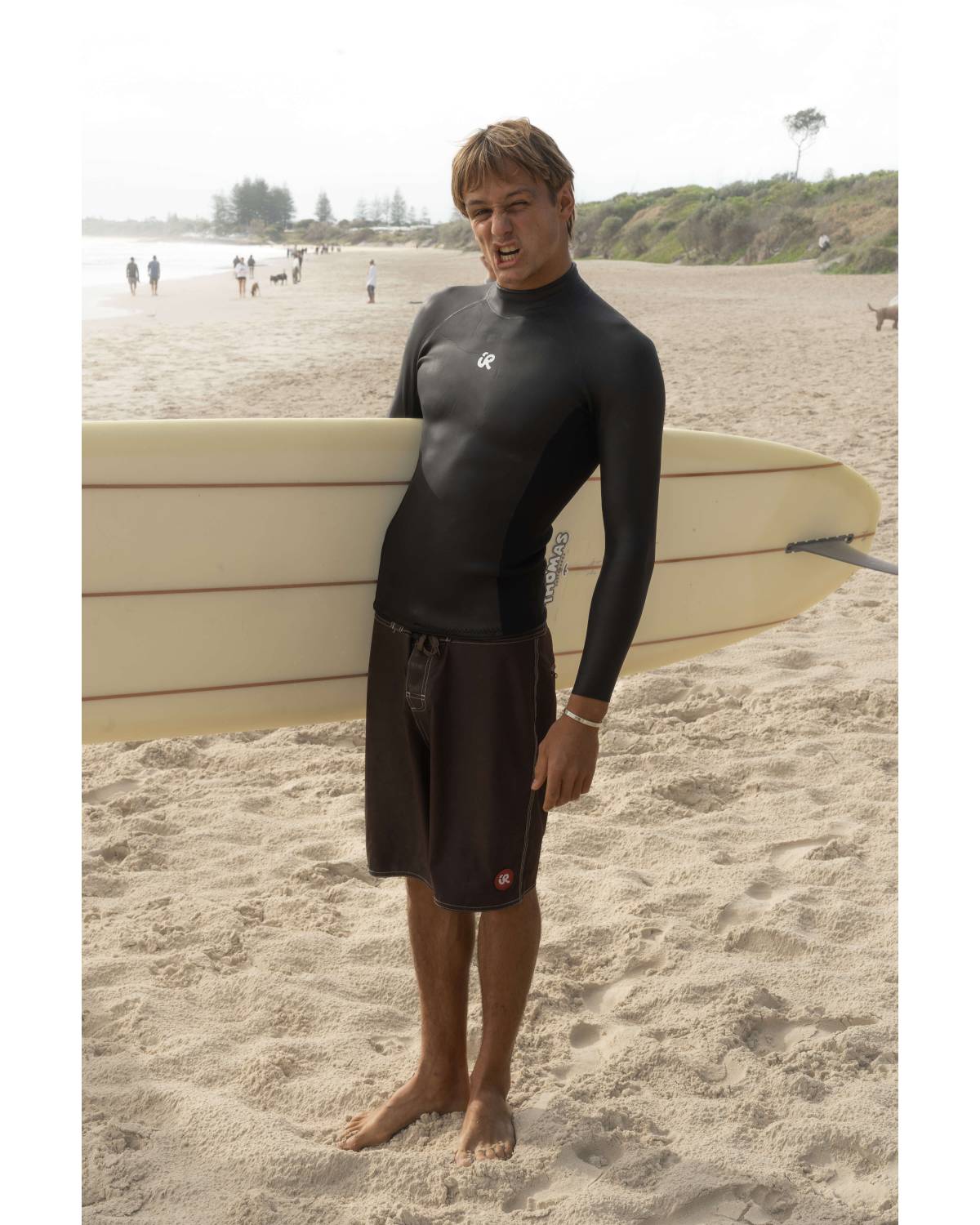 Lifestyle with surfboard
