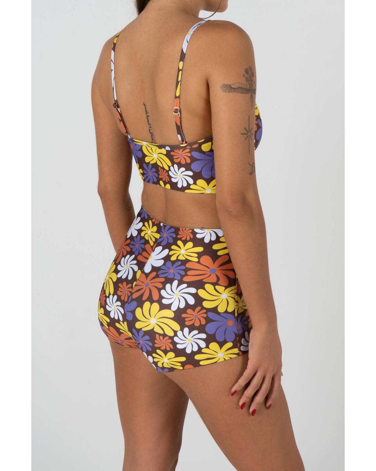 Confidence Shorts | Choc Flower