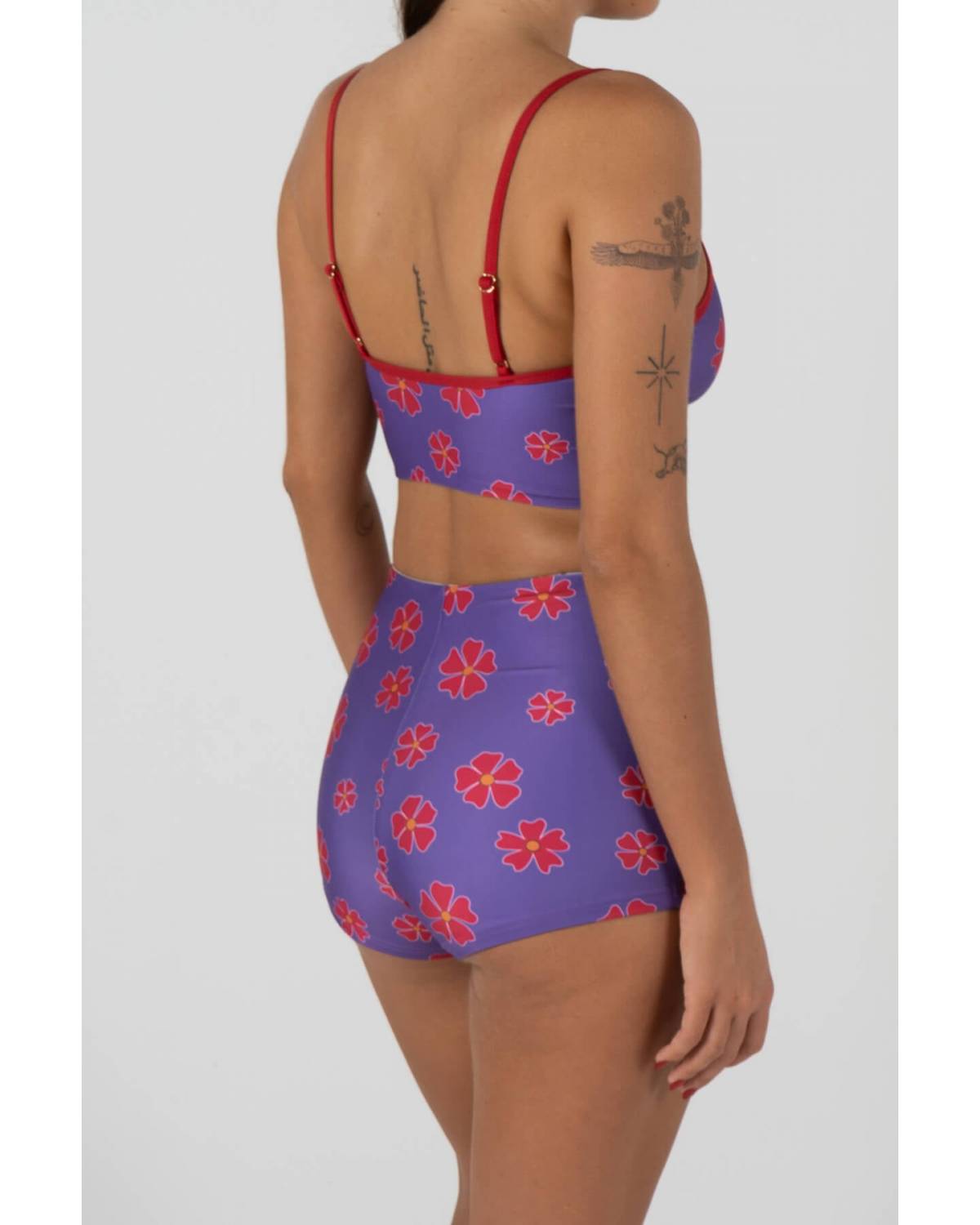 Confidence Shorts | Purple Fields