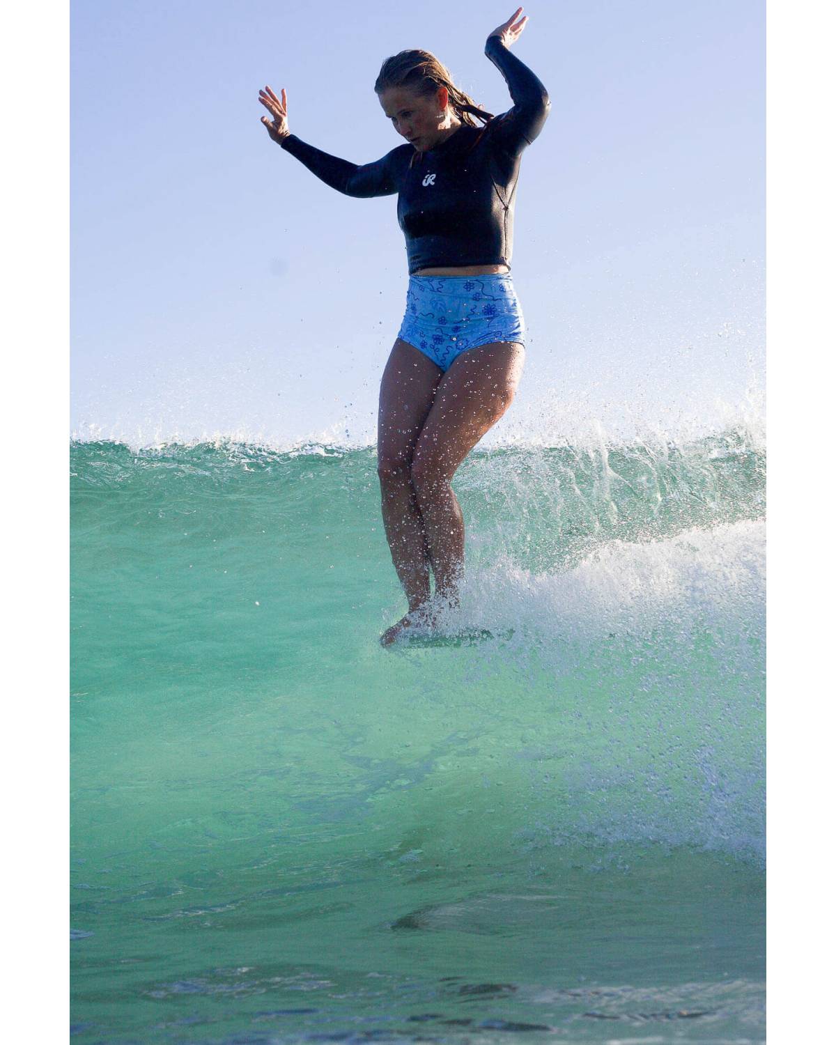 inner relm, vest, crop, jacket, ladies, surfing