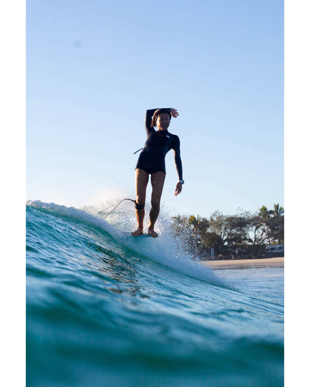 Inner Relm, wetsuit, boy short, springsuit, smooth skin, surfing, ladies