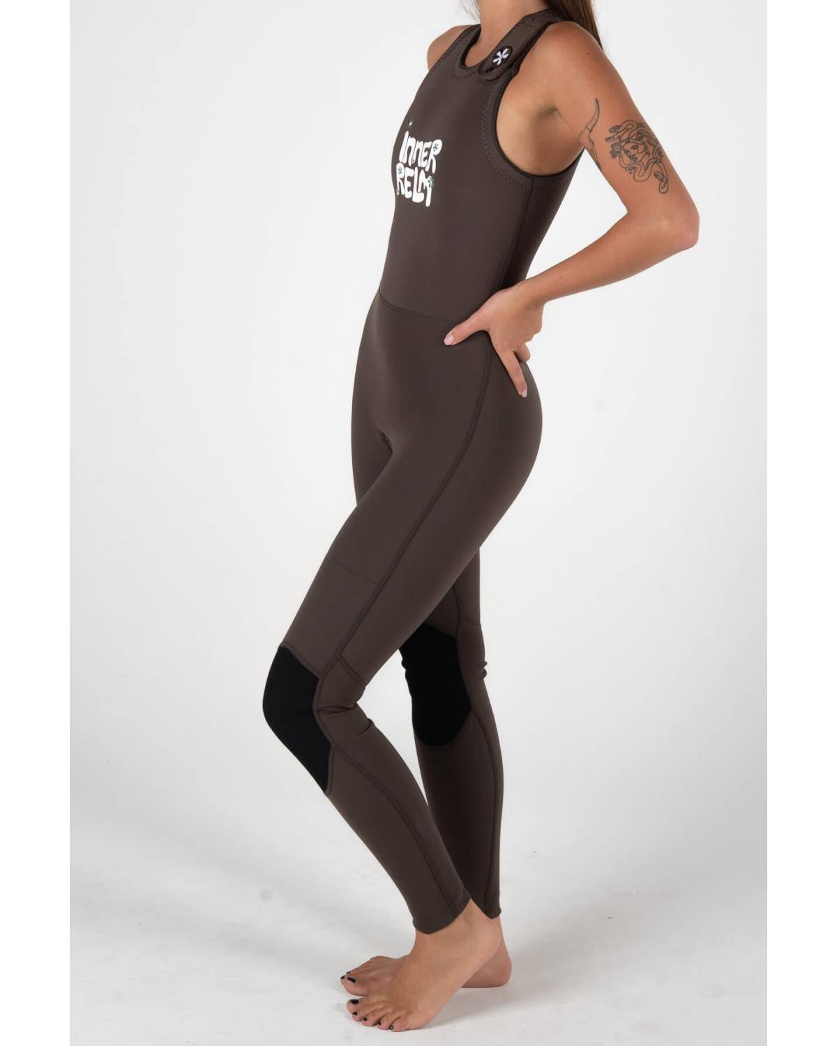 Side view of wetsuit
