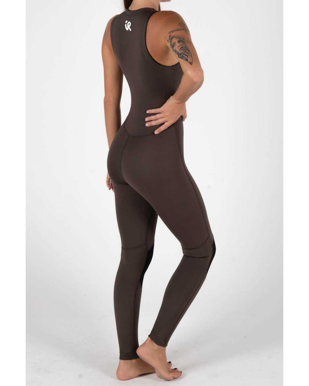 Back view of wetsuit
