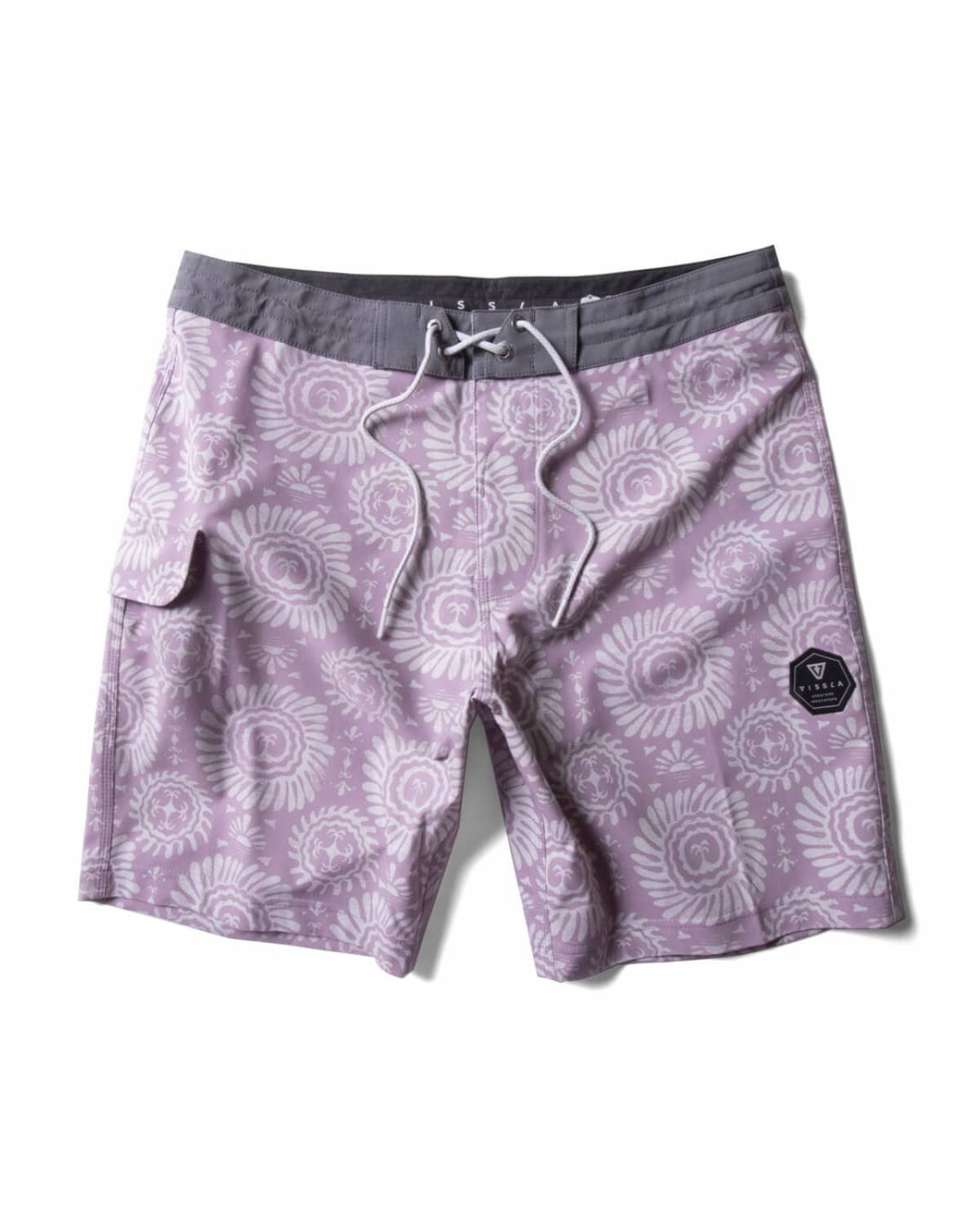 Islander 18.5" Boardshort - Dusty Rose