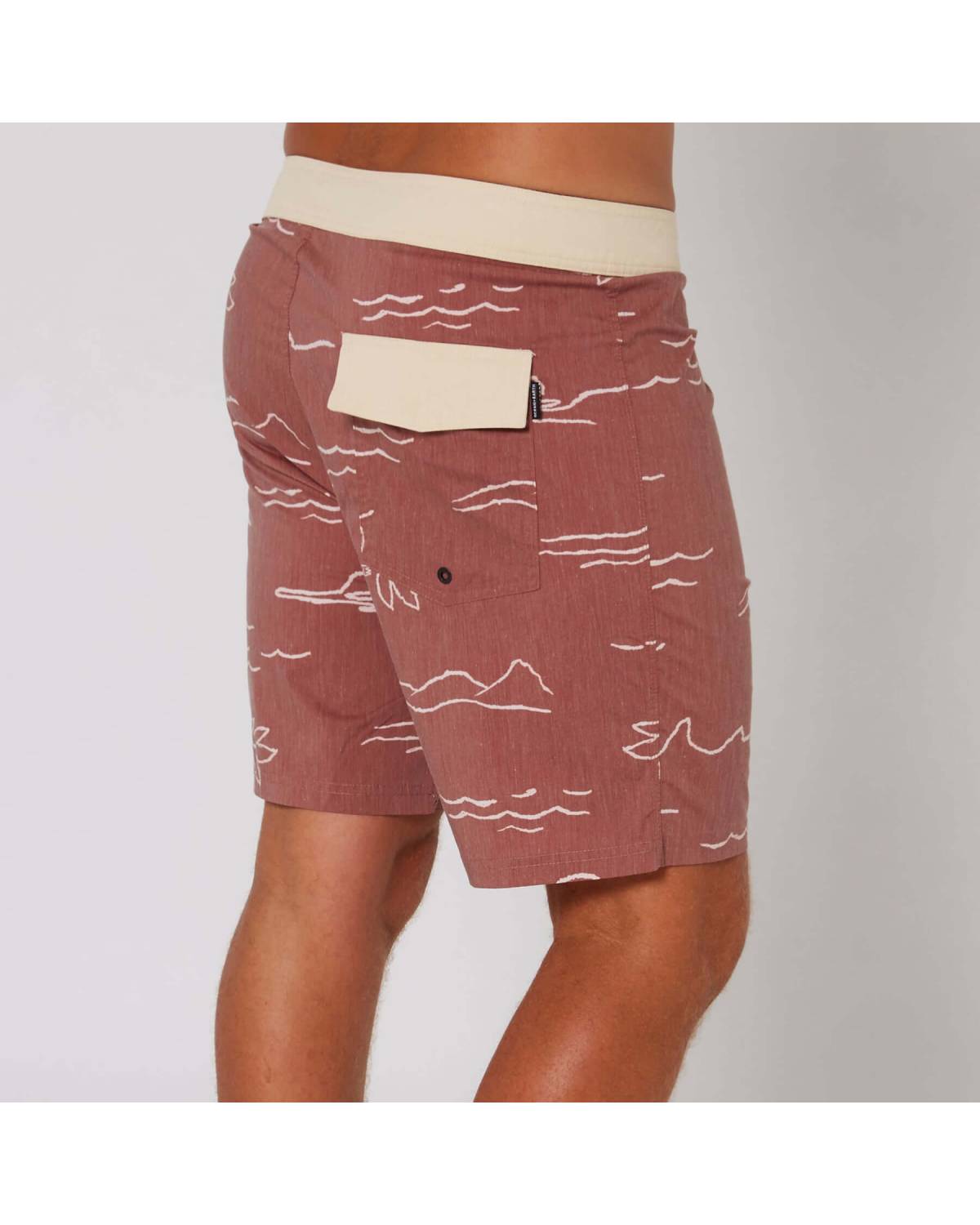 Jammer 18" Boardshort - Brick