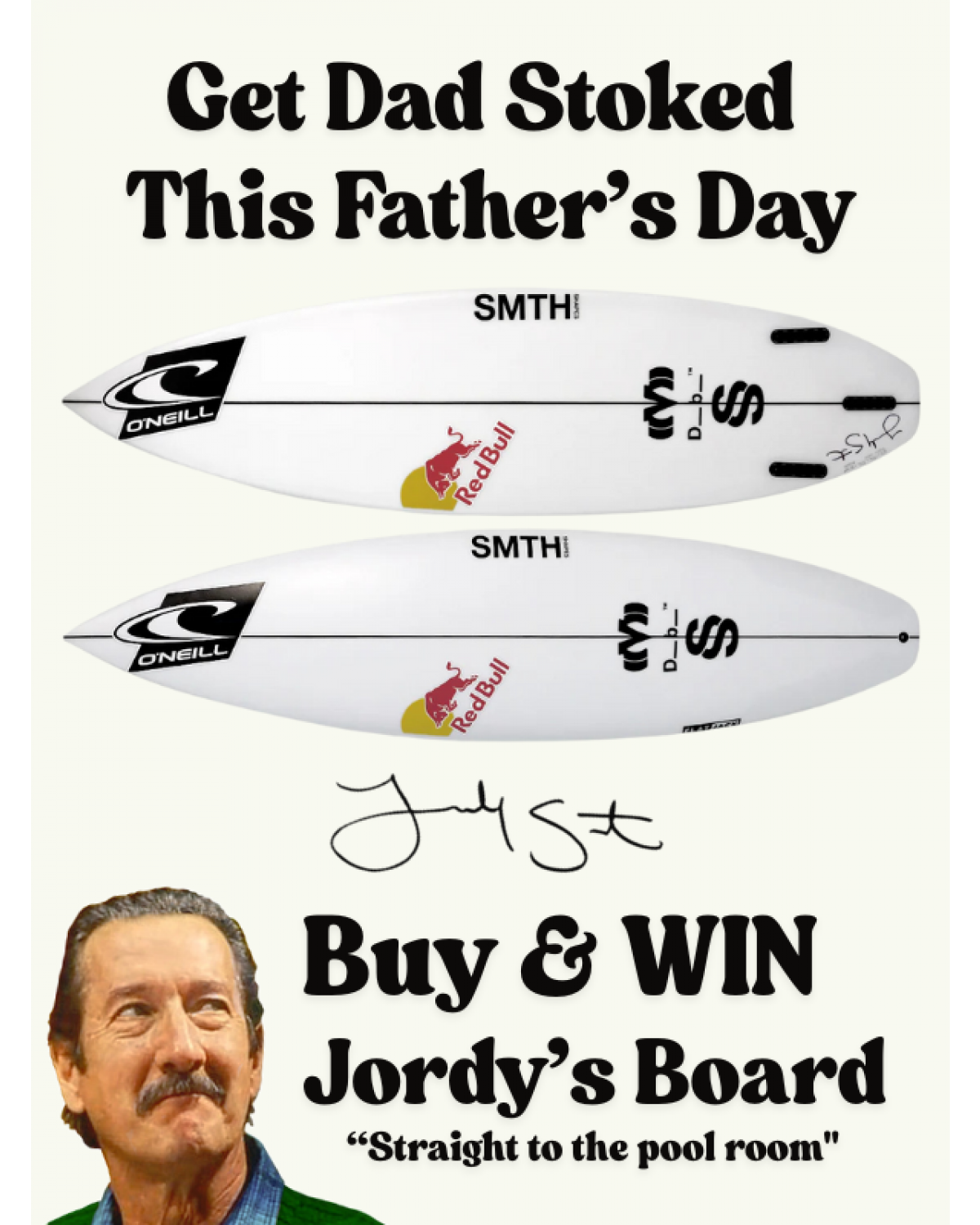Father's Day Prize Entry Ticket