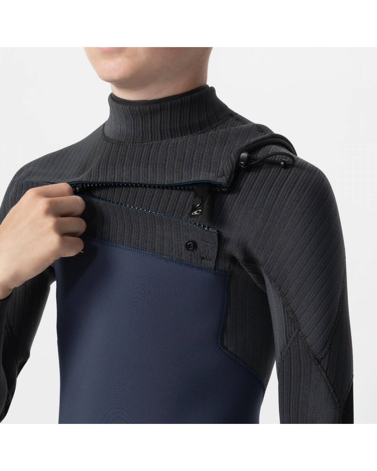 Kid's HyperFreak 3/2+ Steamer Chest Zip - Slate