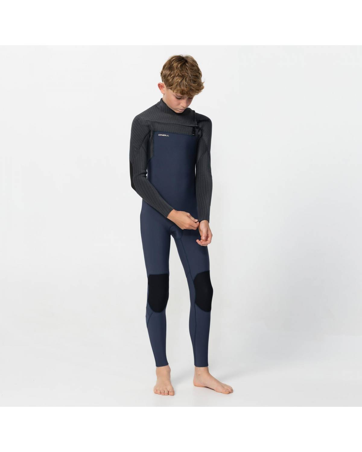 Kid's HyperFreak 3/2+ Steamer Chest Zip - Slate