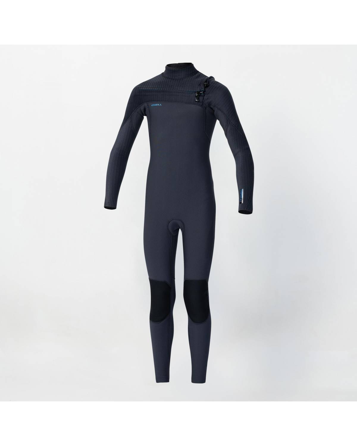 Boy's HyperFreak 4/3+ Steamer Chest Zip Wetsuit - Gunmetal