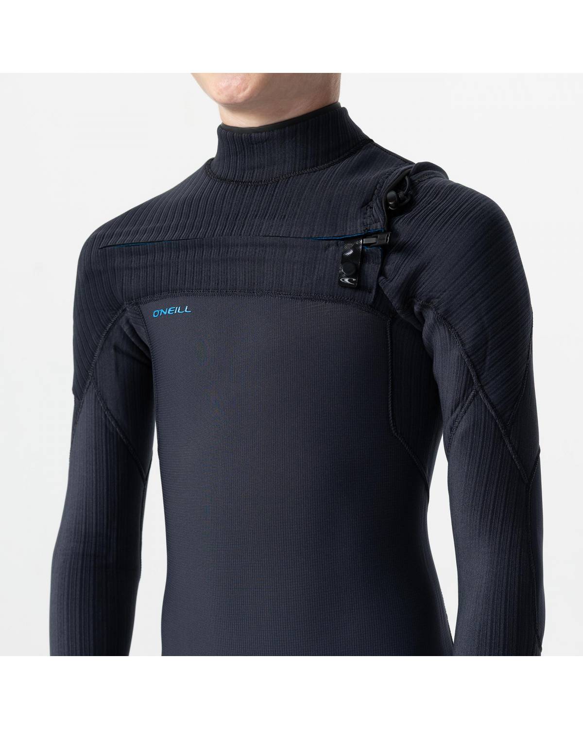 Boy's HyperFreak 4/3+ Steamer Chest Zip Wetsuit - Gunmetal