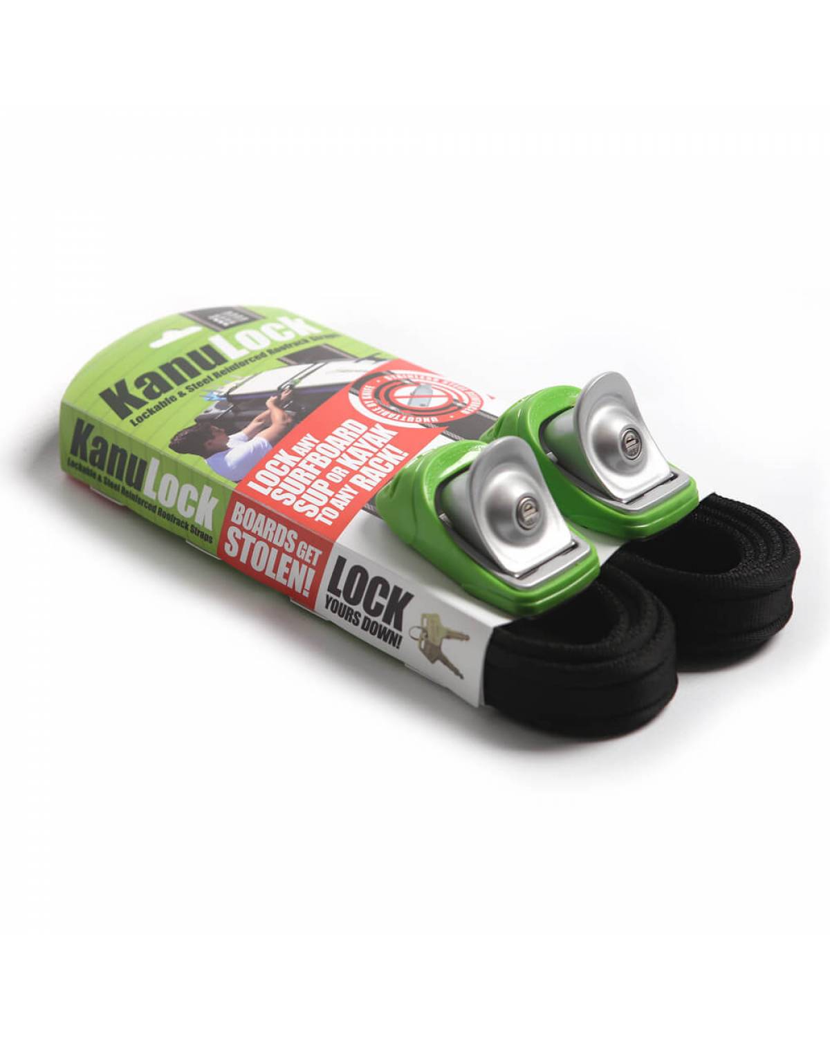 KanuLock Lockable Tiedown Straps