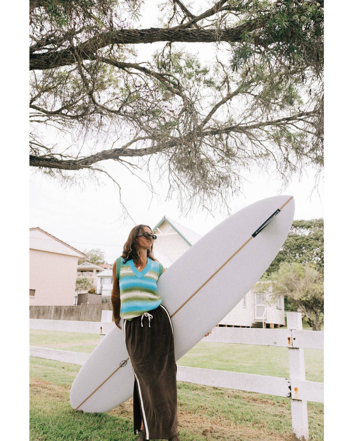 Knit Vest Ocean beach