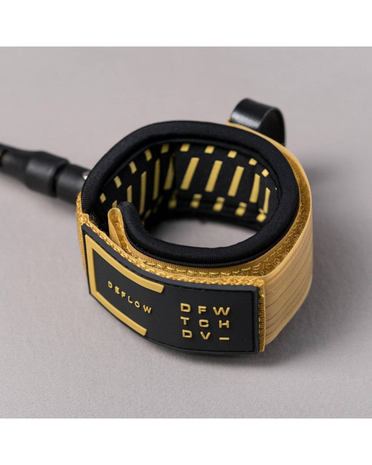 Bravosurf | DEFLOW PERFORMANCE LEASH 6FT 7MM | Mustard