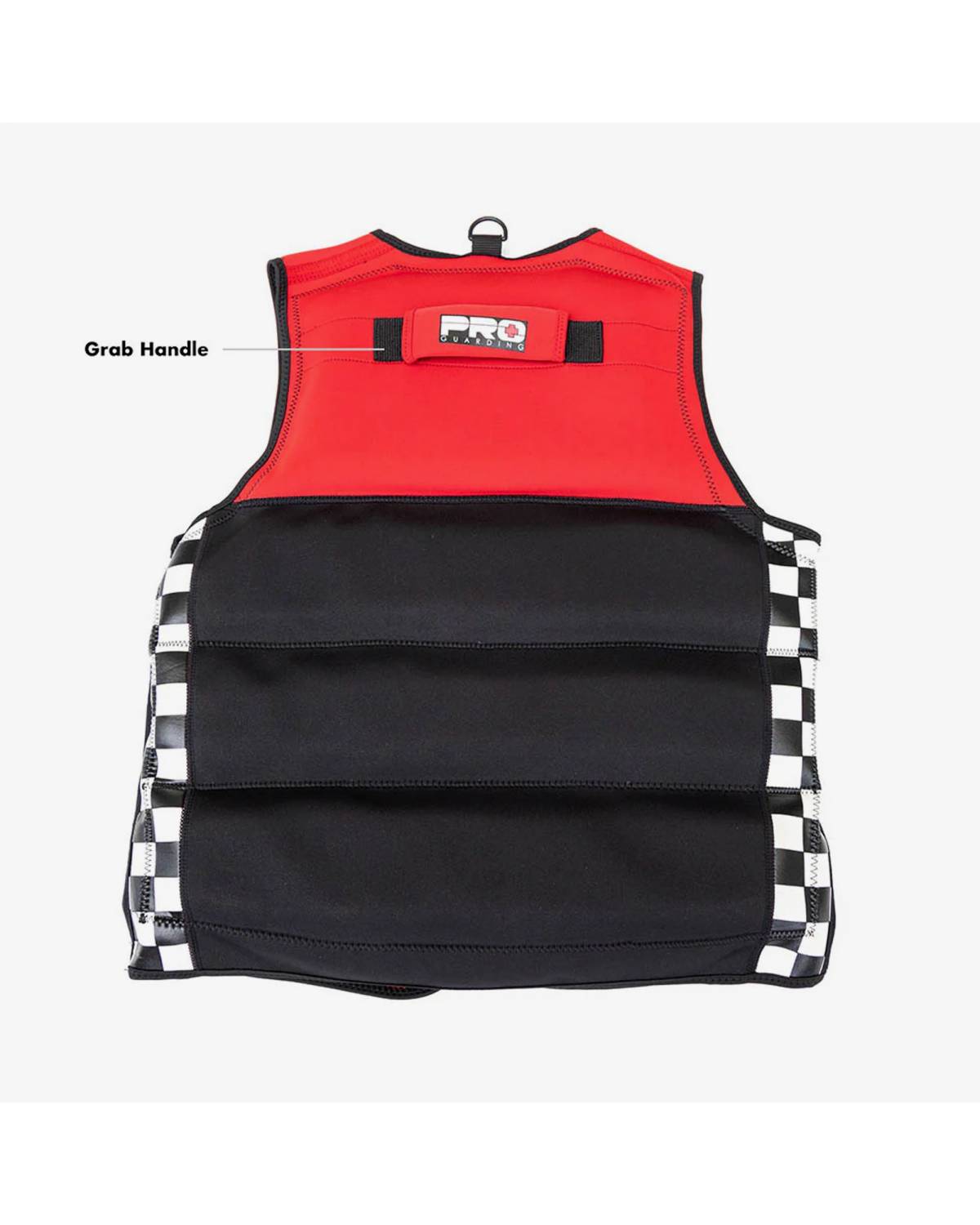 Jet Ski Life Vest - Black and Red