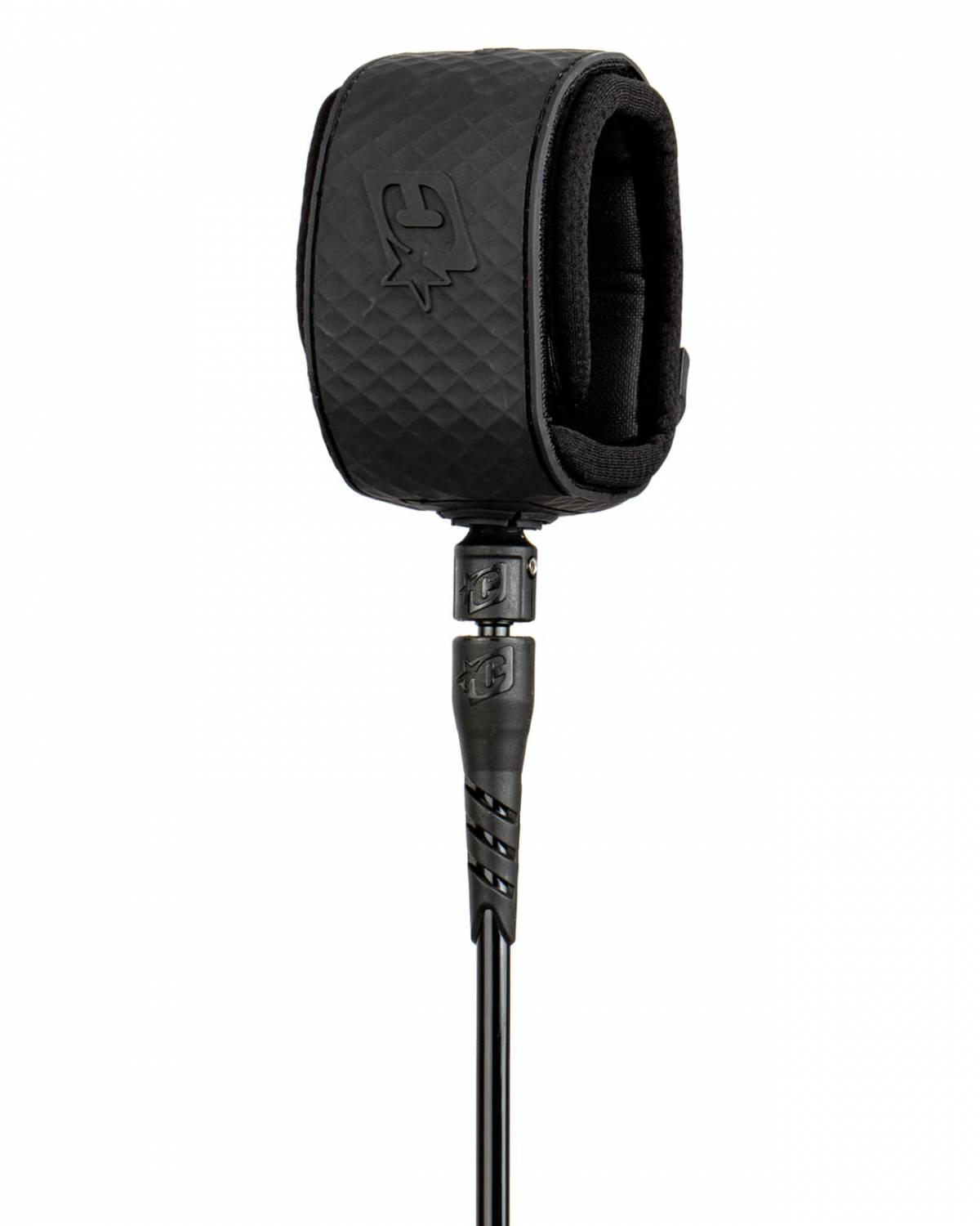 10FT RELIANCE LONGBOARD ANKLE LEASH - BLACK