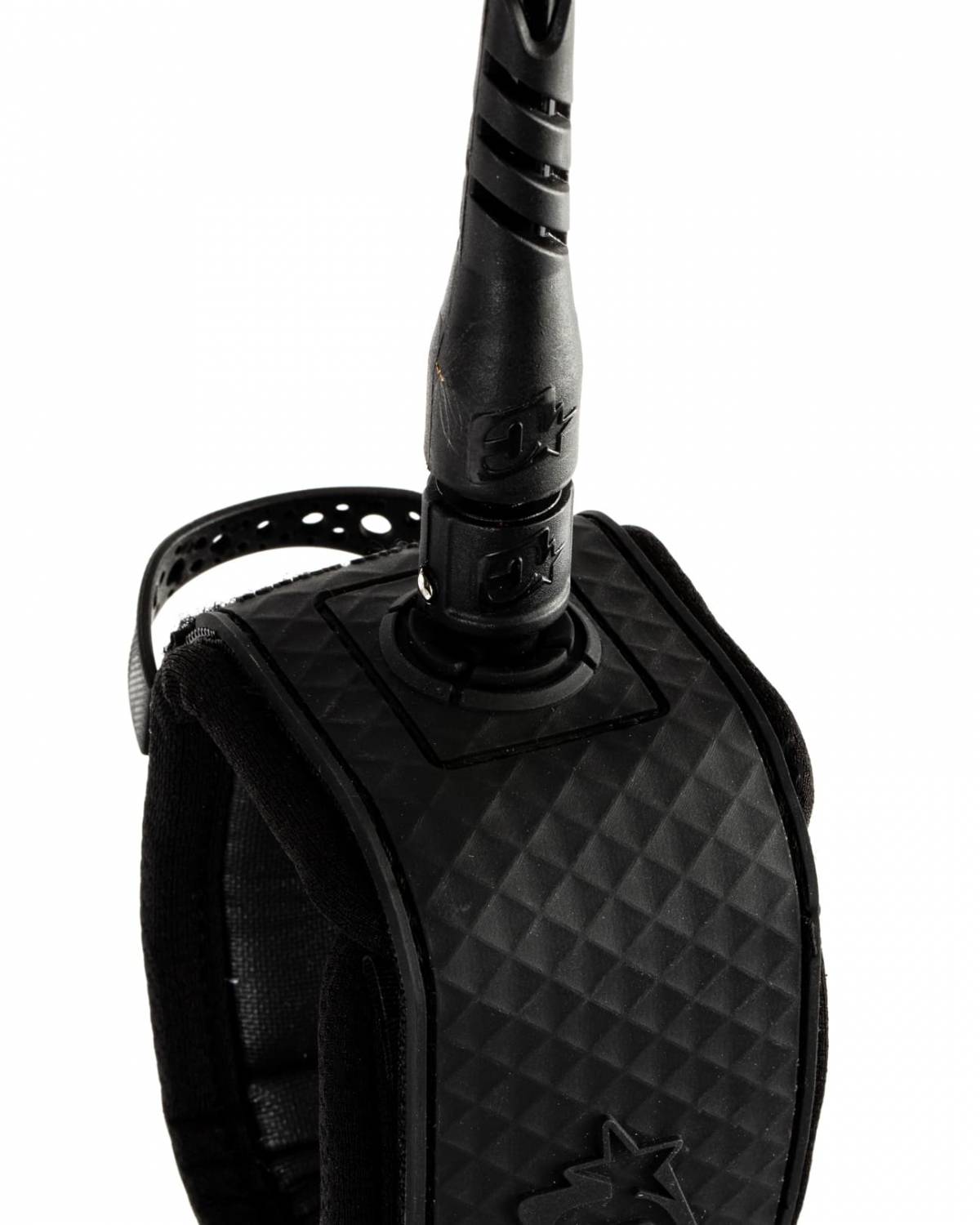 10FT RELIANCE LONGBOARD ANKLE LEASH - BLACK cuff