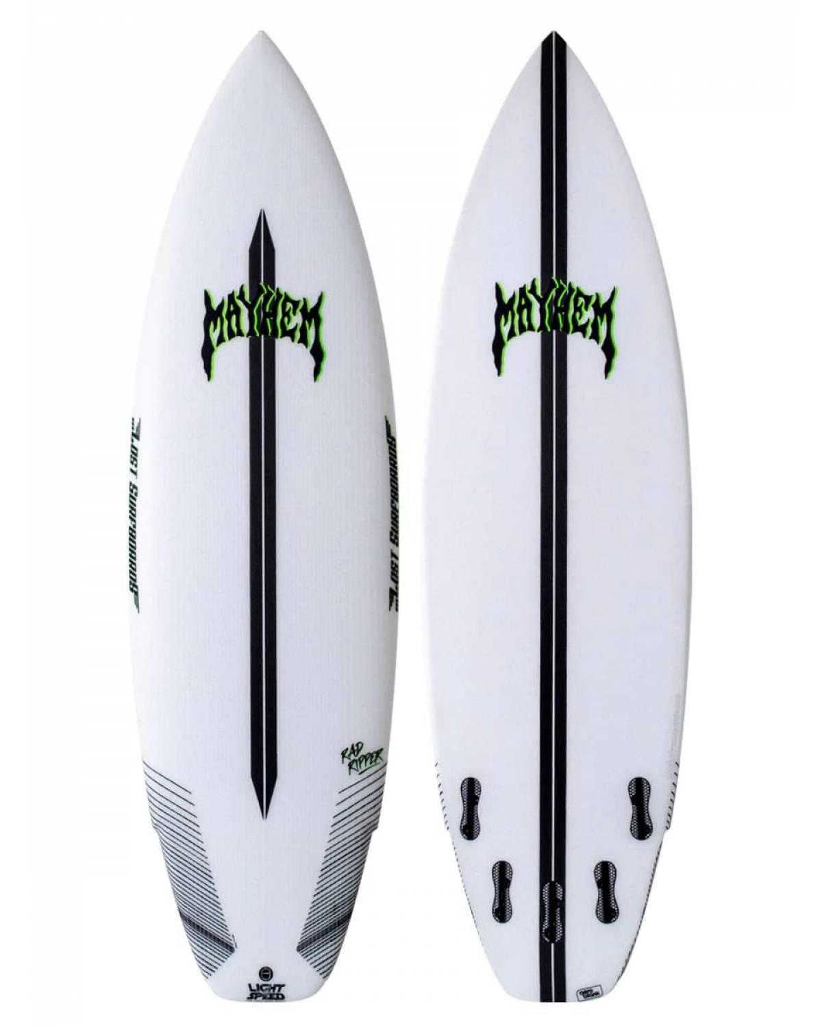 Rad Ripper (Light Speed EPS) (Lost) - 6' 4" x 21 1/2" x 2 11/16" x 41.5L - Futures