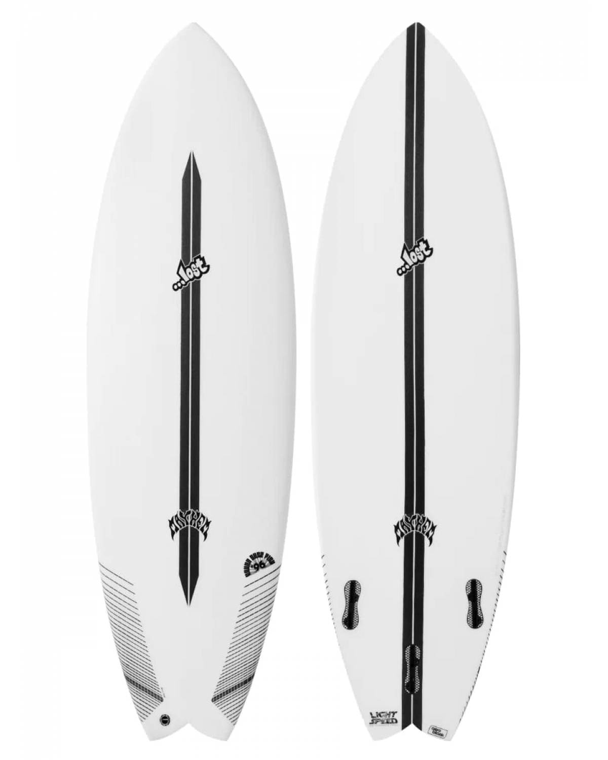 RNF '96 (Light Speed EPS) (Lost) - 6' 2" x 21 3/4" x 2 11/16" x 41L - FCS II