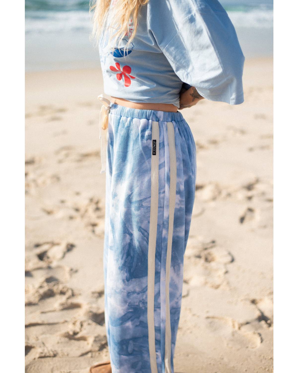 Lounge Pants in Cloud Tie Dye - Atmosea