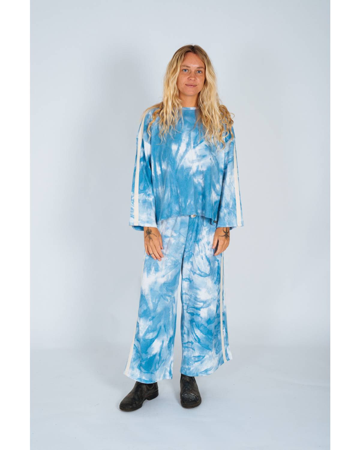 Lounge Pants in Cloud Tie Dye - Atmosea